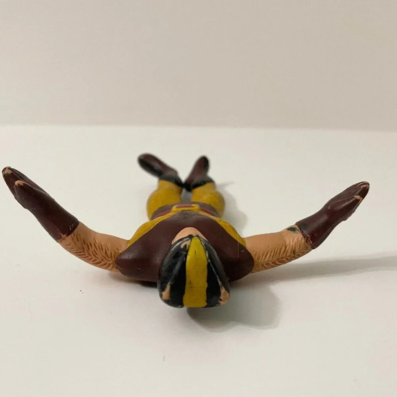 Vtg 1989 Marvel Just Toys Wolverine Bendy Bendems Action Figure XMen Flaws - Picture 14 of 16